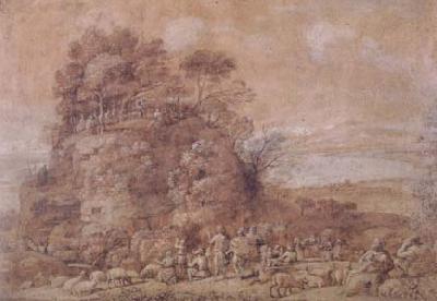Claude Lorrain Landscape with Psyche (mk17) Germany oil painting art